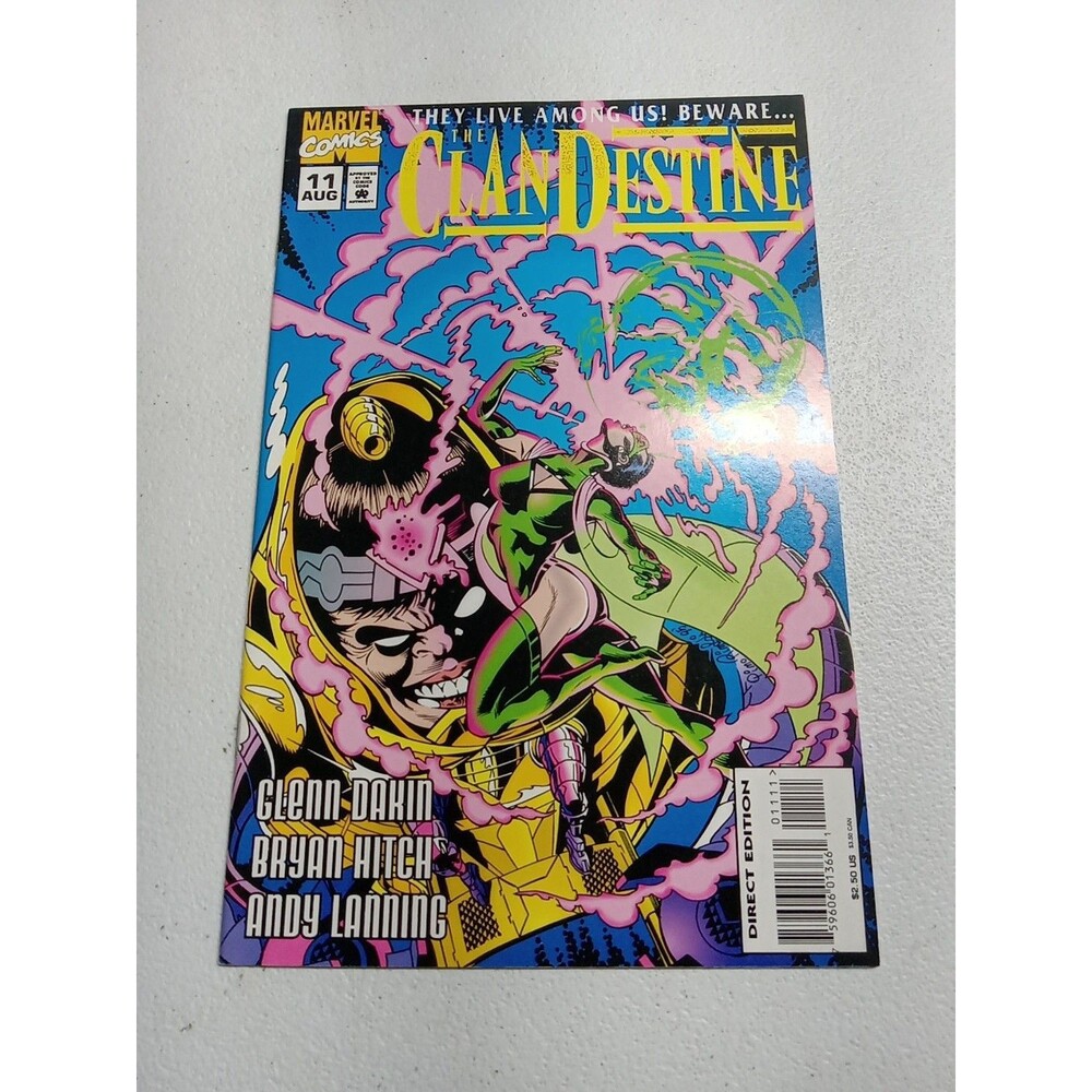 ClanDestine #11 (1995) Marvel Comics!  Namor, the Sub-Mariner!